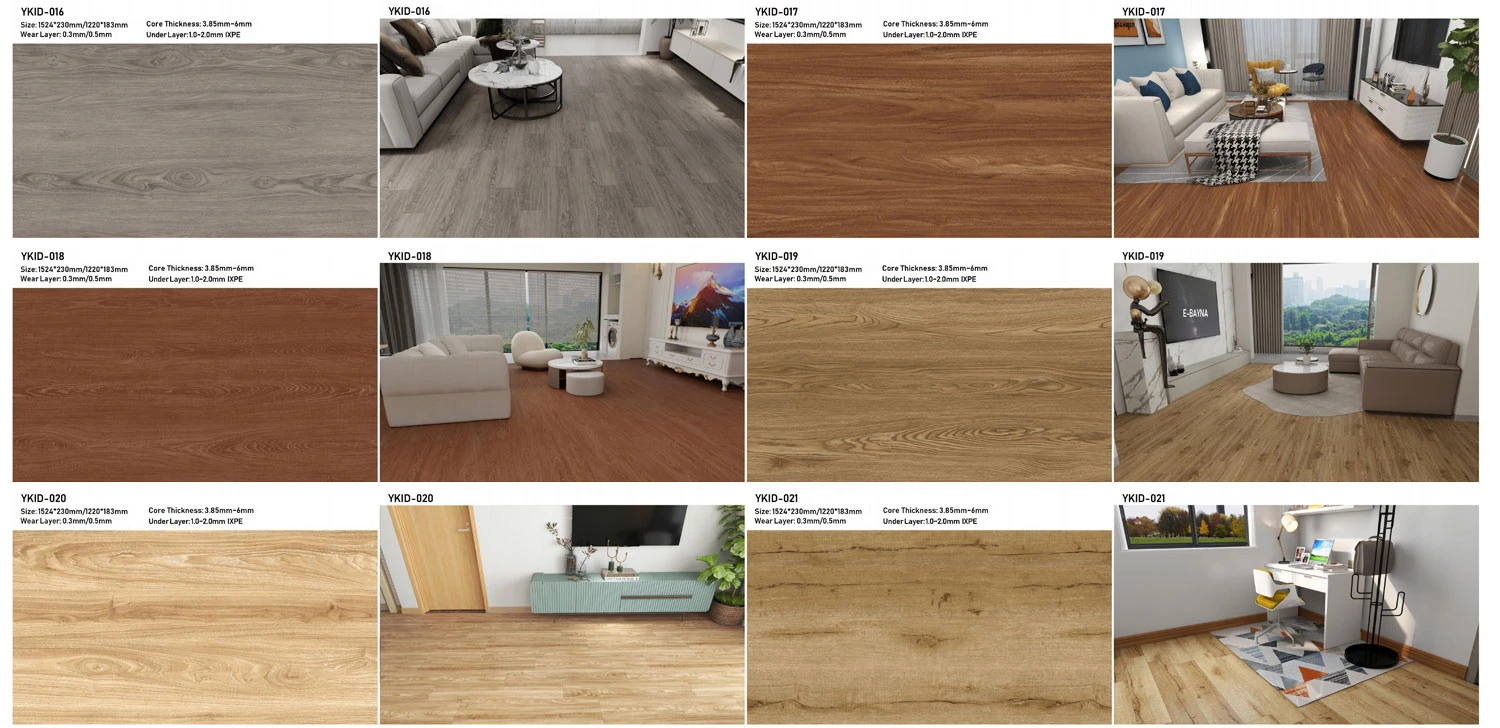 Stone Plastic Composite Flooring